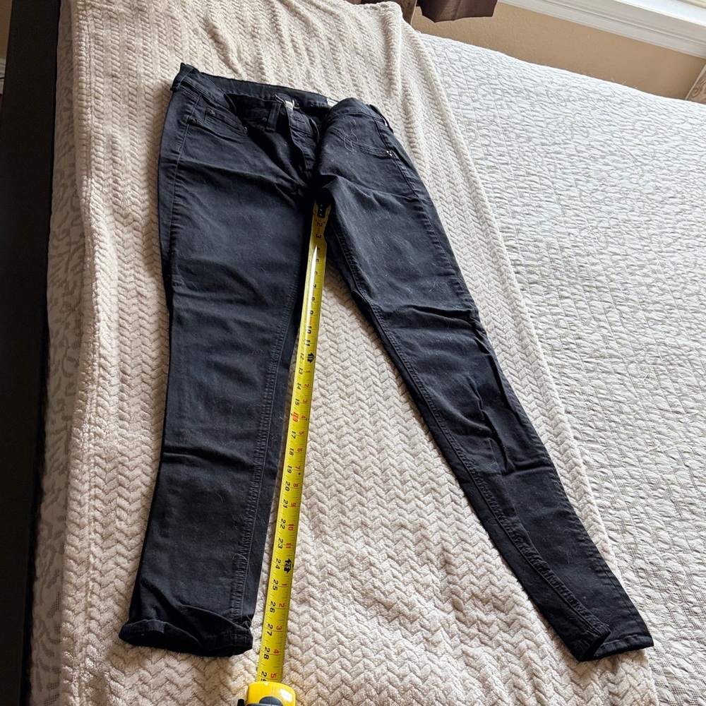 Rag & Bone Classic Black Skinny Jeans